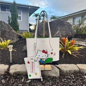 Kate Spade New York Wristlet Set x Hello Kitty Collaboration